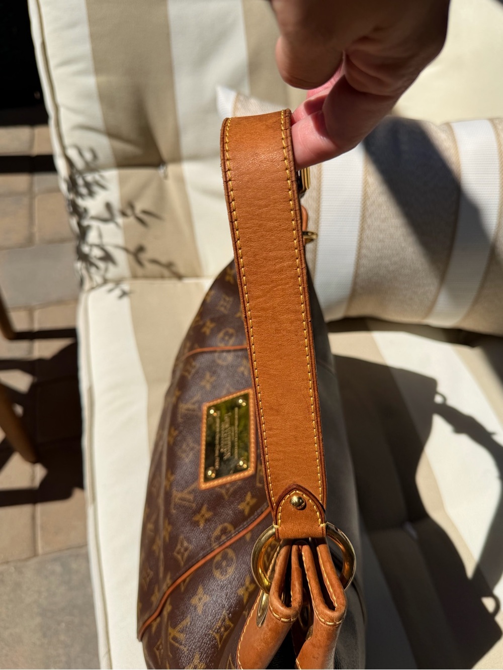 Louis Vuitton Galliera PM Classic Monogram Hobo Shoulder Hand Bag AUTHENTIC! - Picture 7 of 16